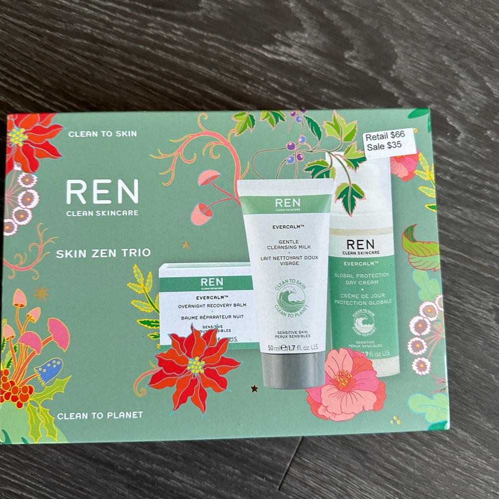 Clean Skincare Skin Zen Trio - Green